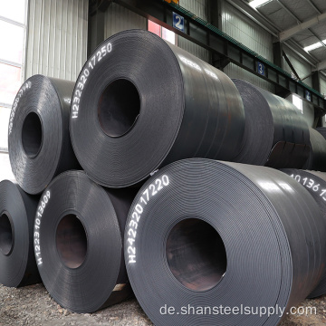 SS400/Q235/Q355 Schwarzer Carbon Heißer Rollstahlspule/Blatt